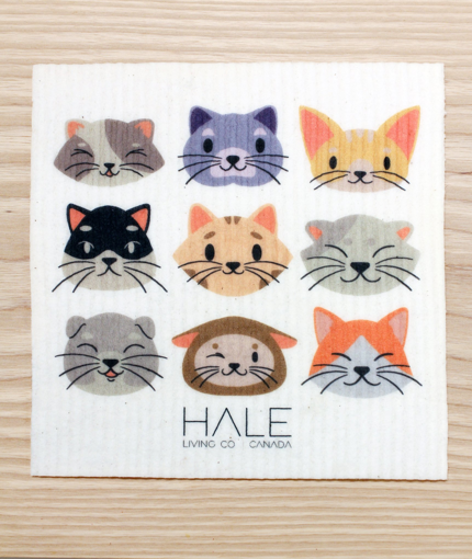 Picture of HALE SPONGE CLOTH REUSEABLE - KITTY