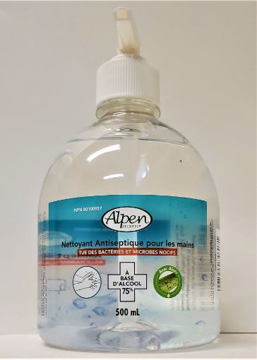 Picture of ALPEN SECRETS ANTISEPTIC HAND CLEANSER W/PUMP 500ML                        