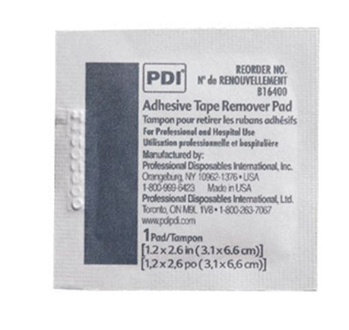 Picture of PDI ADHESIVE TAPE REMOVER - PADS 100S                 