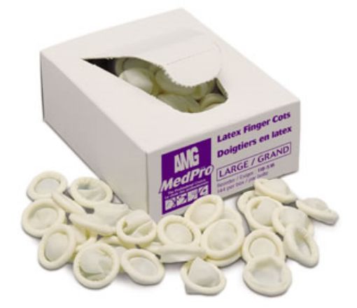 Picture of AMG LATEX FINGER COTS - LARGE 144S                       
