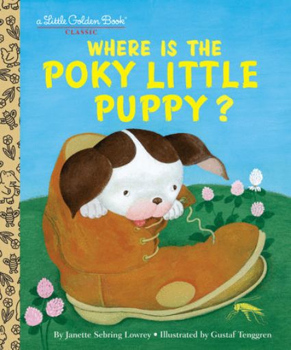 Picture of LITTLE GOLDEN BOOK - WHERE IS THE POKY LITTLE PUPPY                