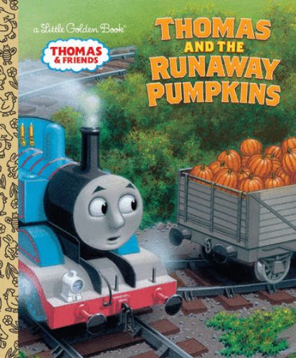 Picture of LITTLE GOLDEN BOOK - THOMAS AND THE RUNAWAY PUMPKINS                