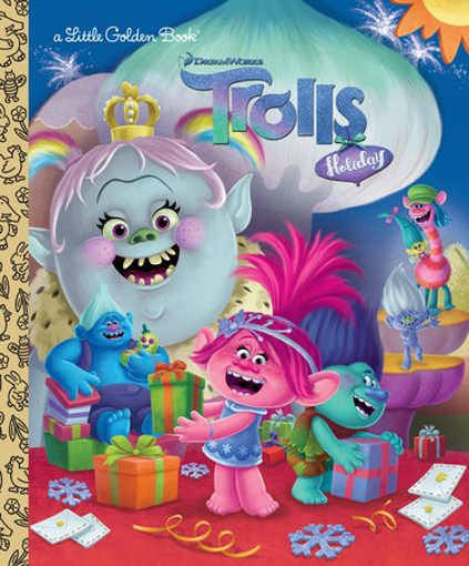 Picture of LITTLE GOLDEN BOOK - TROLLS HOLIDAY                                