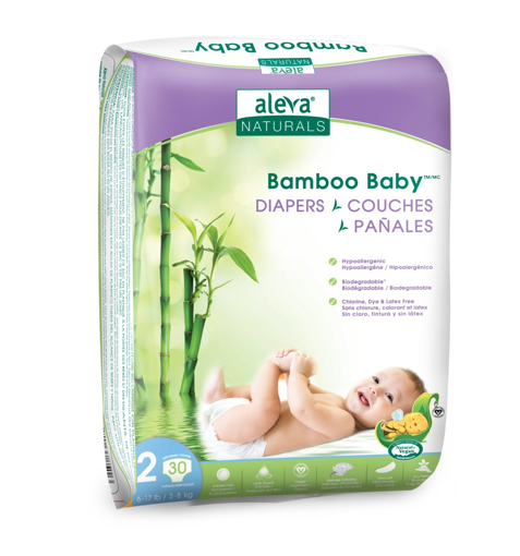 Picture of ALEVA NATURALS DIAPERS - SIZE 2 30S                         