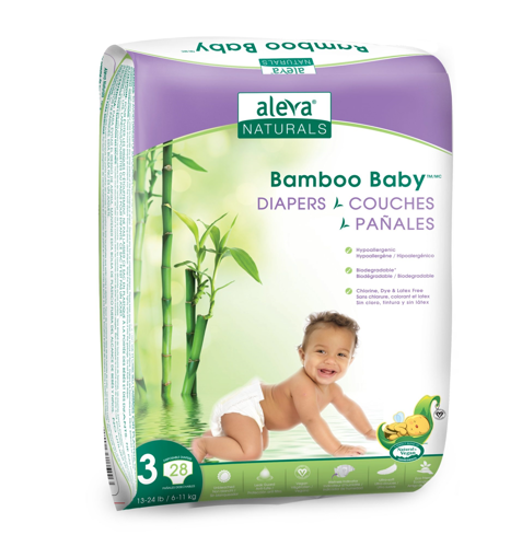 Picture of ALEVA NATURALS DIAPERS - SIZE 3 28S                         