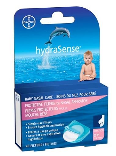 Picture of HYDRASENSE NASAL ASPIRATOR REPLACEMENT FILTERS 20S                         