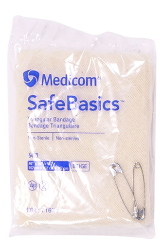 Picture of MEDICOM SAFE BASICS TRIANGULAR BANDAGE                        