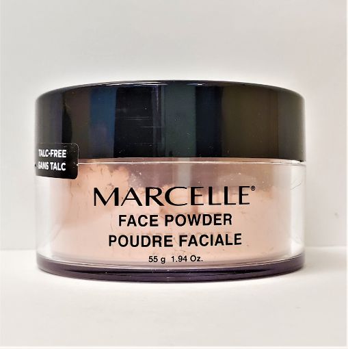 Picture of MARCELLE LOOSE FACE POWDER  - TRANSLUCENT MEDIUM 55GR                      
