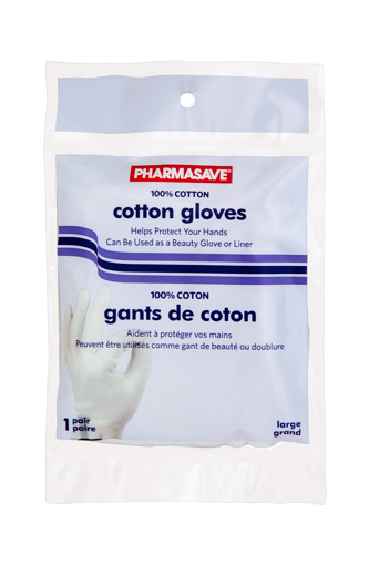 Picture of PHARMASAVE COTTON GLOVES - SM 1PR                                          