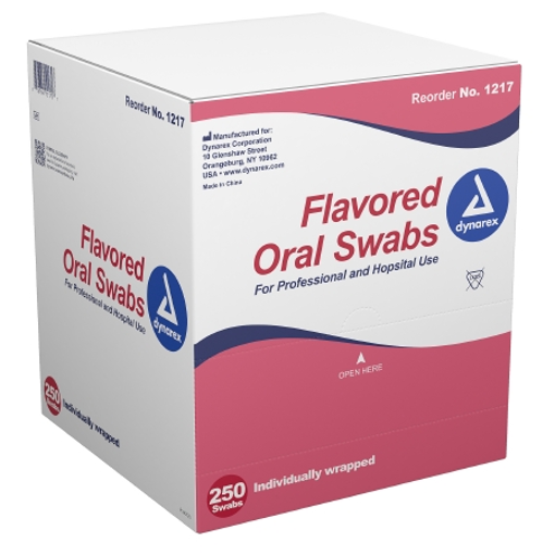 Picture of DYNAREX FLAVORED ORAL SWABS 250S