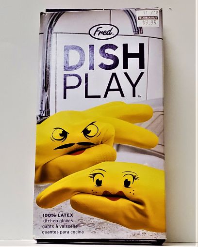 Picture of GENUINE FRED DISH PLAY PUPPET - LATEX KITCHEN GLOVES 1PR