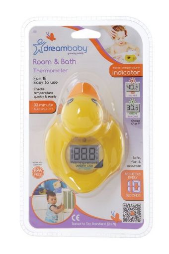 Picture of DREAMBABY ROOM and BATH THERMOMETER - DUCK