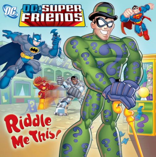 Picture of DC SUPER FRIENDS BOOK - RIDDLE ME THIS