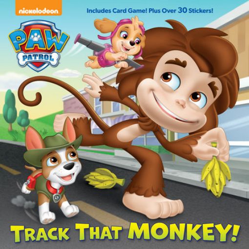 Picture of NICKELODEONS PAW PATROL BOOK - TRACK THAT MONKEY