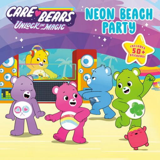 Picture of CARE BEARS BOOK - NEON BEACH PARTY