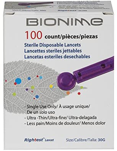 Picture of BIONIME LANCETS 100S