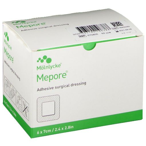 Picture of MEPORE ADHESIVE DRESSING 6X7CM 60S