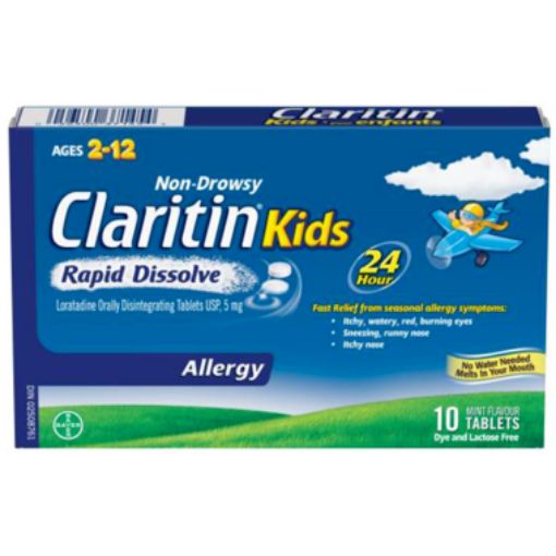 Picture of CLARITIN KIDS RAPID DISSOLVE 10S