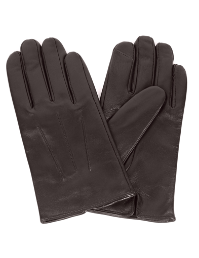 Picture of K HANSON TOUCH TECH BOXED LEATHER GLOVES - MEN ESPRESSO 78108