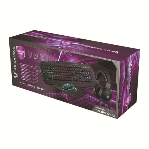 Picture of VOLKANO 4IN1 GAMING COMBO - SET VX-147-BK