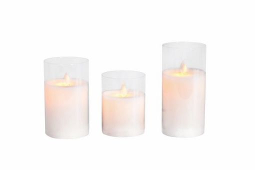 Picture of HARMAN CANDLE SET - LED FLICKERING S/3 #6024323