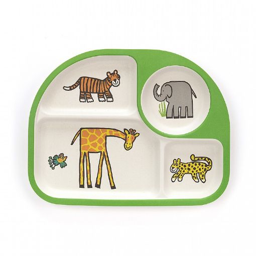 Picture of JELLYCAT PLATE - JUNGLY TAIL
