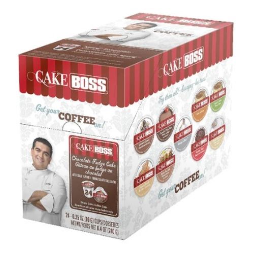 Picture of CAKE BOSS K-CUPS - CHOCOLATE FUDGE CAKE 24S