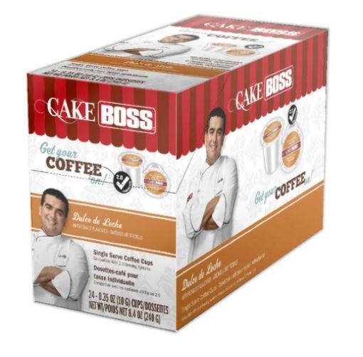 Picture of CAKE BOSS K-CUPS - DULCE DE LECHE 24S
