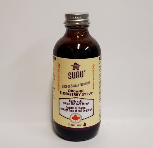 Picture of SURO COUGH SYRUP - ORGANIC ELDERBERRY  118ML
