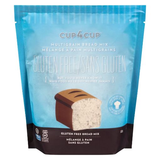 Picture of CUP4CUP MULTIGRAIN BREAD MIX - GLUTEN FREE 537GR
