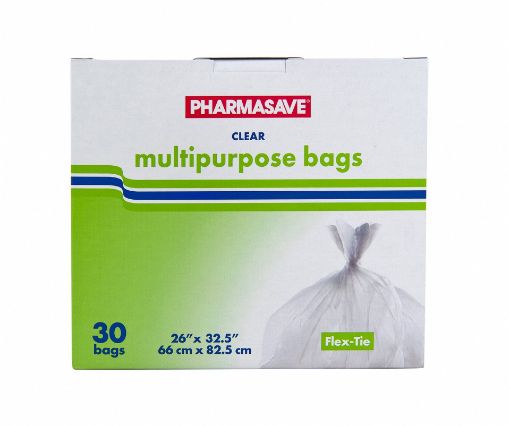 Picture of PHARMASAVE CLEAR EASY TIE BAGS 30S