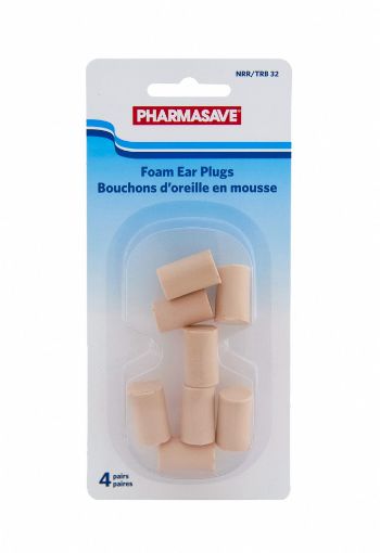 Picture of PHARMASAVE FOAM EAR PLUGS - TAN 4PR