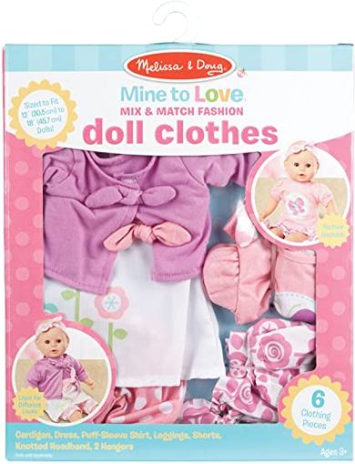Picture of MELISSA and DOUG - DOLL CLOTHES FASHION