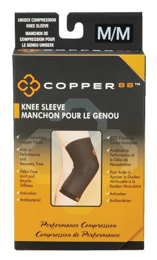 Picture of COPPER 88 COMPRESSION SLEEVE - KNEE - MED