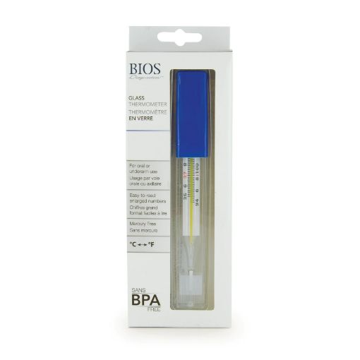 Picture of BIOS GLASS MERCURY FREE FEVER THERMOMETER
