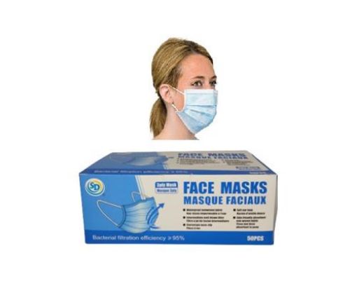 Picture of SD FACE MASK - BLUE HB-16171B