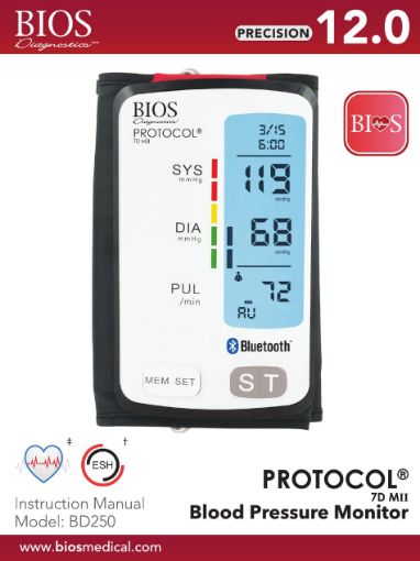 Picture of BIOS BLOOD PRESSURE MONITOR PROTOCOL BD250