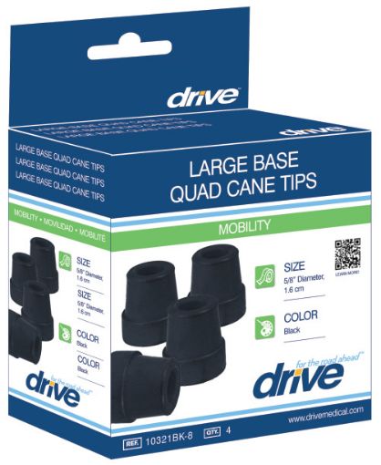 Picture of DRIVE LARGE BASE QUAD CANE TIPS