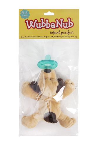 Picture of WUBBANUB PACIFIER - BROWN PUPPY