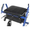 Picture of DRIVE MEDICAL ADJUSTABLE HEIGHT ROLLATOR - BLUE