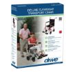 Picture of DRIVE TRANSPORT CHAIR - RED 19IN