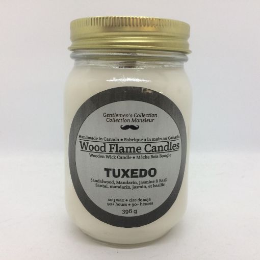 Picture of WOOD FLAME CANDLES - TUXEDO 396GR