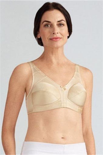 Picture of AMOENA POST-MASTECTOMY BRA - 2115 AVA - PEARL BEIGE - SIZE 42D
