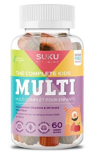 Picture of SUKU THE COMPLETE KIDS MULTI GUMMIES 60S