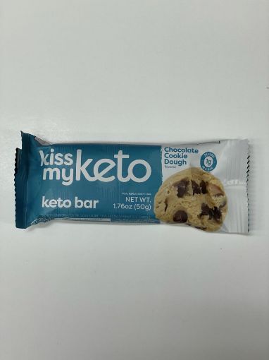 Picture of KISS MY KETO BAR - CHOCOLATE COOKIE DOUGH 50GR