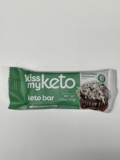 Picture of KISS MY KETO BAR - CHOCOLATE COCONUT 50GR
