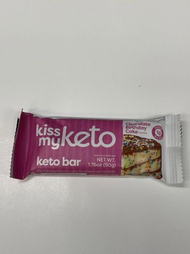 Picture of KISS MY KETO BAR - BIRTHDAY CAKE 50GR