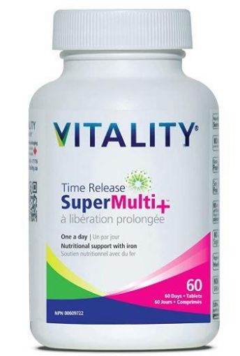 Picture of VITALITY TIME RELEASE - SUPER MULTI+ 60S