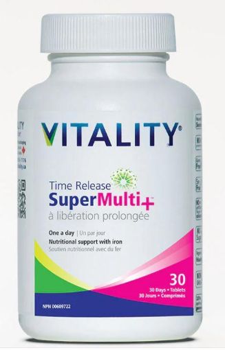 Picture of VITALITY TIME RELEASE - SUPER MULTI + 30S