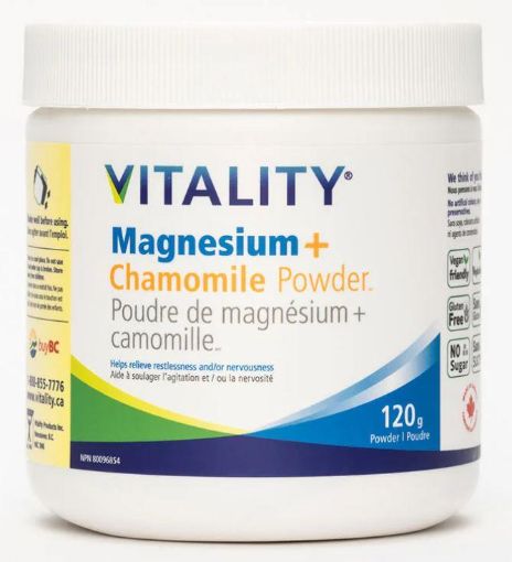 Picture of VITALITY MAGNESIUM+ CHAMOMILE POWDER 120GR